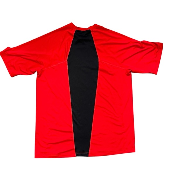 New Balance Red and Black Short Sleeve Baseball Shirt No tag Size Large - Picture 4 of 4